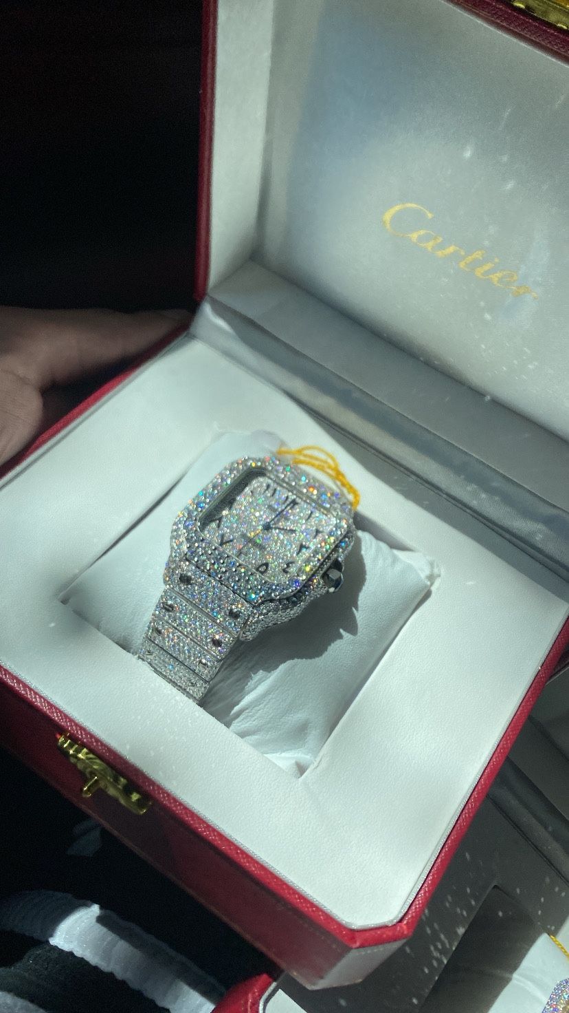 VVS Moissanite Watch