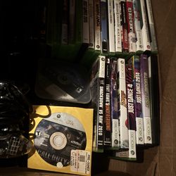 Xbox 360 & Kinect  + games **NEED GONE**
