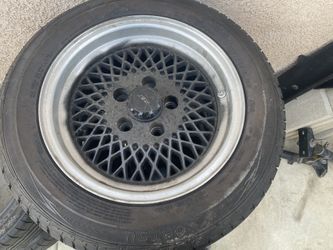 Rims And Tiers 205/60/R15 Took Them Of A BMW E12