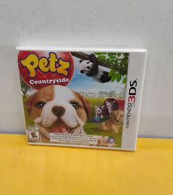 This is a sealed copy of the simulation video game Petz Countryside for the Nintendo 3DS console.