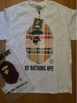 White bape shirt