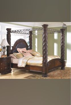 Bed without mattress