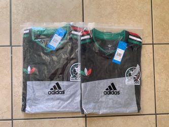 Mexico Black Soccer Jersey - Brand New (Sizes S, XL, 2XL, 3XL, 4XL)