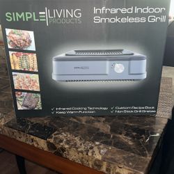INDOOR ELECTRIC SMOKELESS INFRARED GRILL , 
