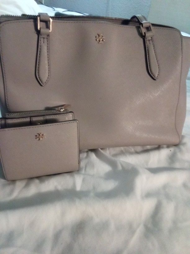 Tory Burch Emerson Handbag & Wallet 