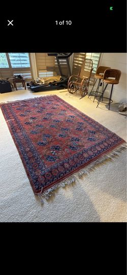 Large Handmade Turkish Cappadocia Rug - Natural Dyes, 9.4' x 6.2'