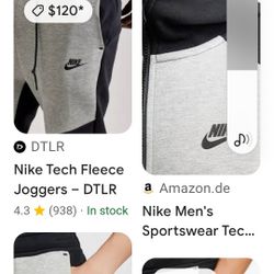 Nike Sweat Pants Joggers Large