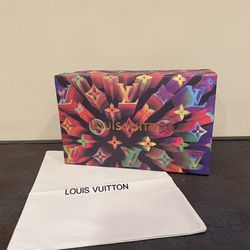 Louis Vuitton Holiday monogram Limited Edition empty box With Dust bag 