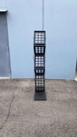 portable collapsible Z-up literature display stand