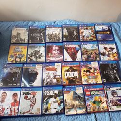 Playstation 4 Games PS4 PS 4 Playstation 5 Can Be Play PS5 PS 5... 8 Games for $100 or $20! Each. New games conditions any 8 Games $100