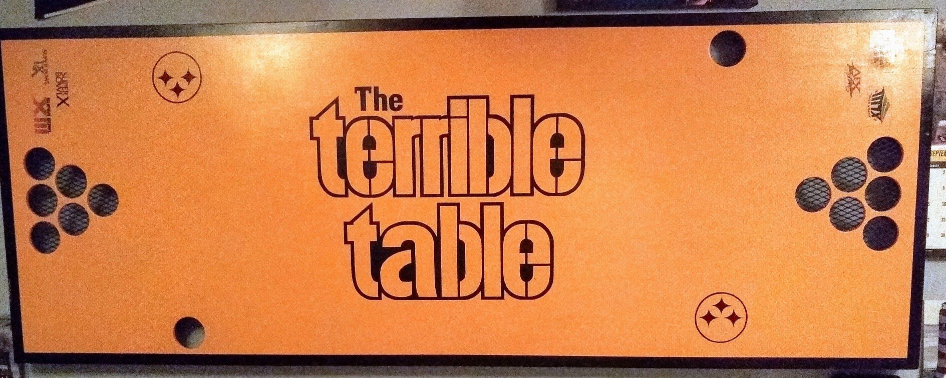 Steelers beer pong table