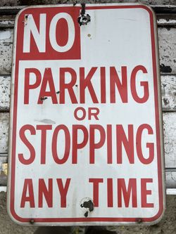 Porcelain Sign