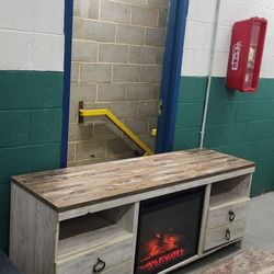 TV stands With Electric Fireplace