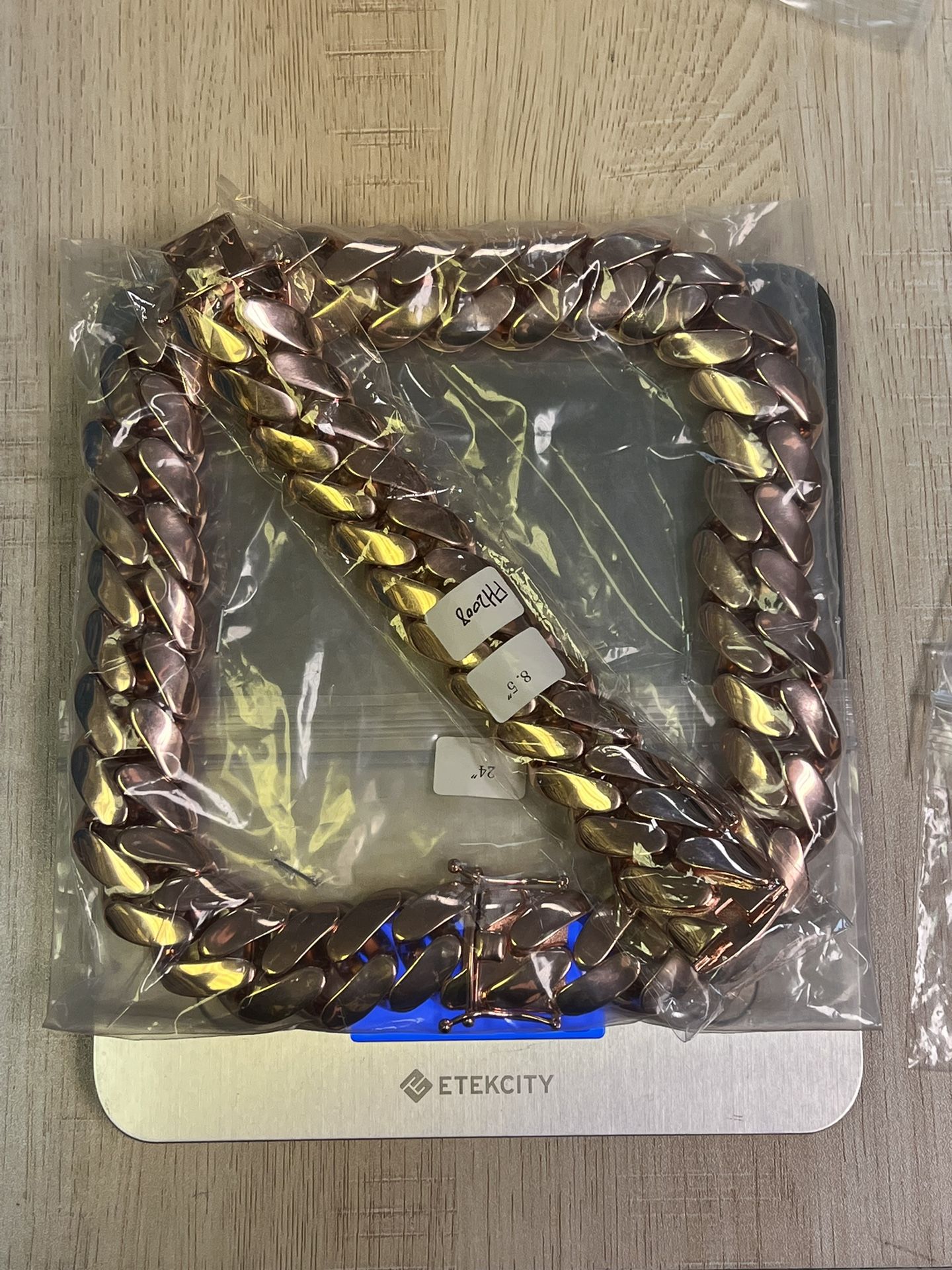 1.5 Kilo 1500 Grams Super Heavy Rose Gold Set🔥🔥🔥