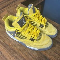 air jordan lighting 4’s
