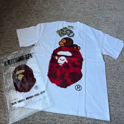 A Bathing Ape (BAPE) White T-shirt