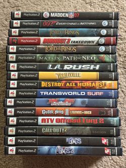 Play station 2 games