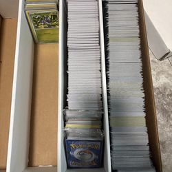 Half box Pokemon cards (taking offers)