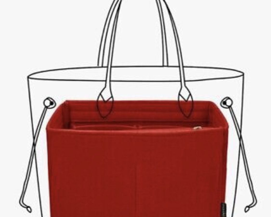 Purse Bag Organizer Insert with zipper Bag Tote Shaper Fit Speedy Neverfull New