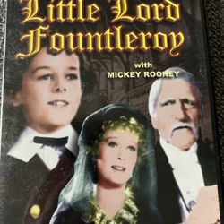 DVD Slim Case Mickey Rooney & Freddie Bartholomew In Little Lord Fauntleroy