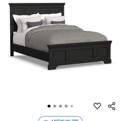 homestyles Bedford Queen Bed, Black