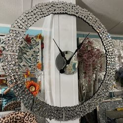 Diamond clock 40 inches