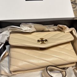 New Authentic Tory Burch Kira Chevron Crossbody