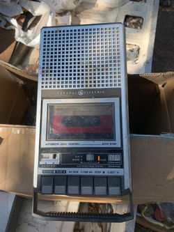 Old tape recorder