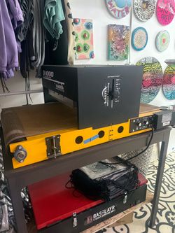 Vastex D1000 Infrared Dryer Screenprinting DTF 26" Belt x 4' Long Great working