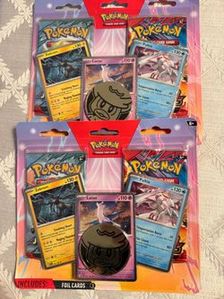 Pokémon TCG 3-Card Blister Pack Lot of 2