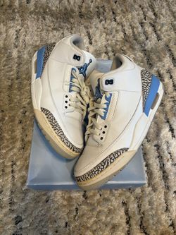 Jordan 3 UNC Size 13 100% Authentic