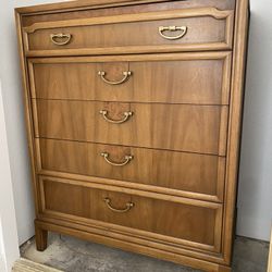 MCM 1950s Maple Dresser Drexel Vintage 