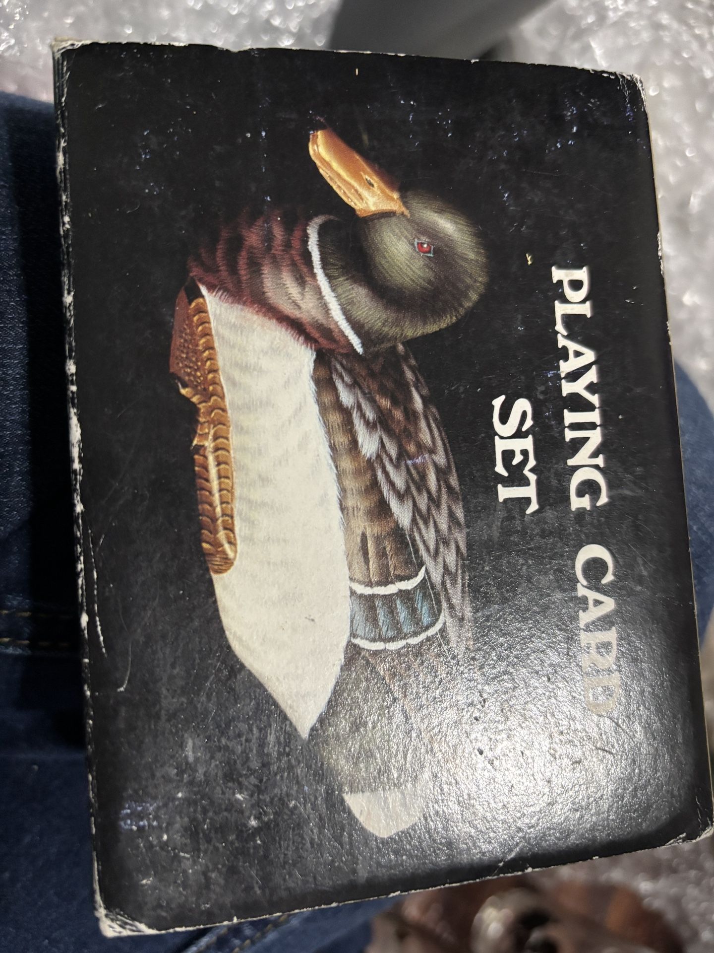 Vintage Duck Playing Card Set – Double Deck, New/Unopened