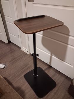 Adjustable Height Laptop Stand Desk