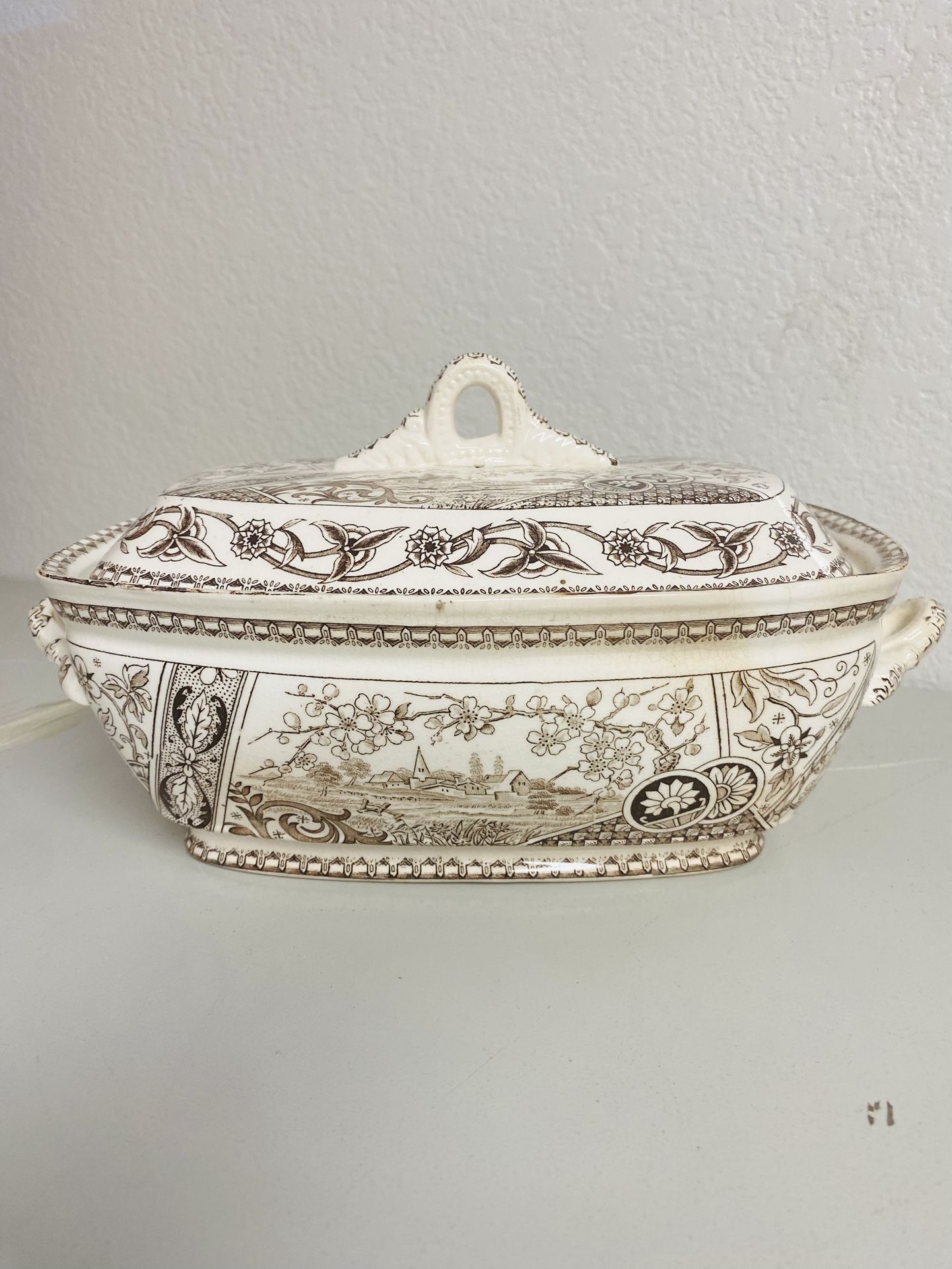 T & R Boote England “Yosemite” Covered Dish