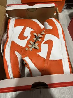 Nike Dunk High Orange Blaze 7Y