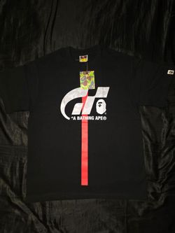 BAPE x Gran Turismo T-Shirt, Black, Size S & L