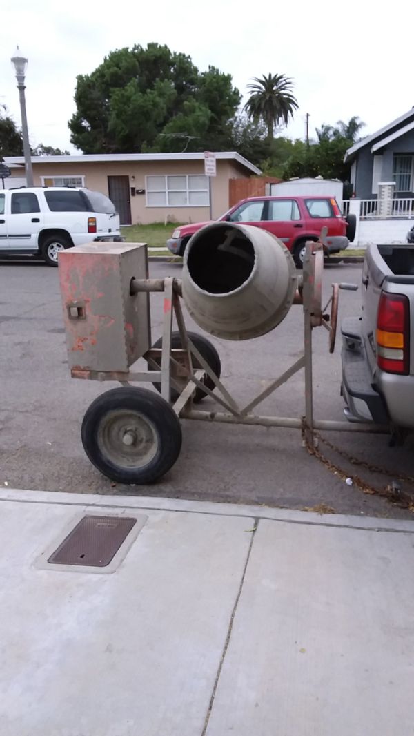 Canoga cement mixer 1/3 sack electric heavy duty for Sale in Anaheim