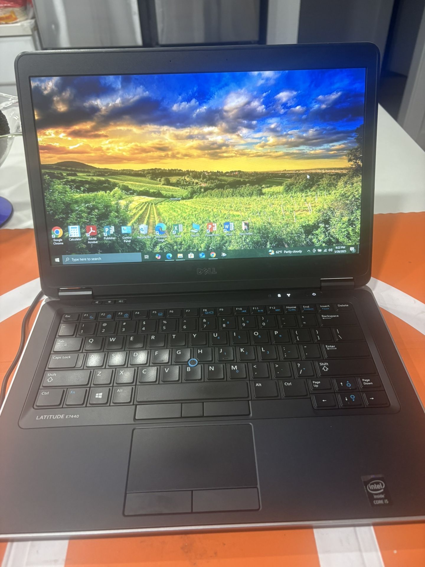 i5…i5…i5…i5. Dell Latitude model # E-7470. LAPTOP WINDOWS 10 Professional ……… FULLY LOADED with MICROSOFT and PHOTOSHOP and ADOBE ACROBAT. 2022