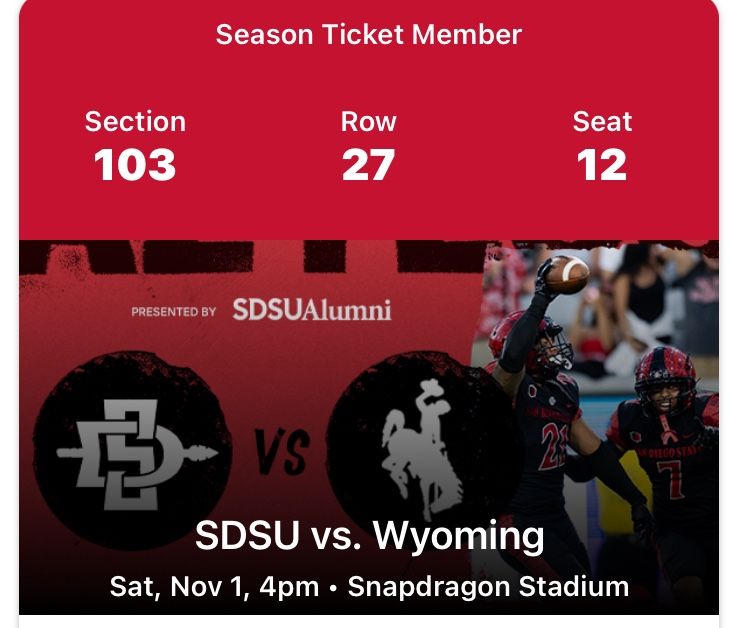 AZTEC FOOTBALL TICKETS