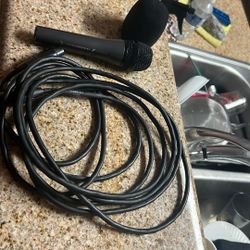 Mic Stand And Cord