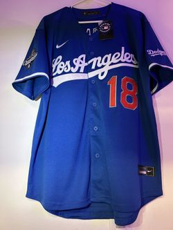 Dodgers Blue Yamamoto Jersey