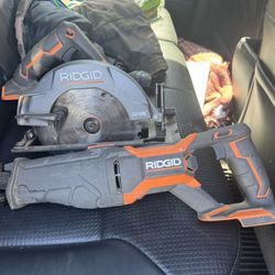 Ridgid Sawall And Skilsaw 