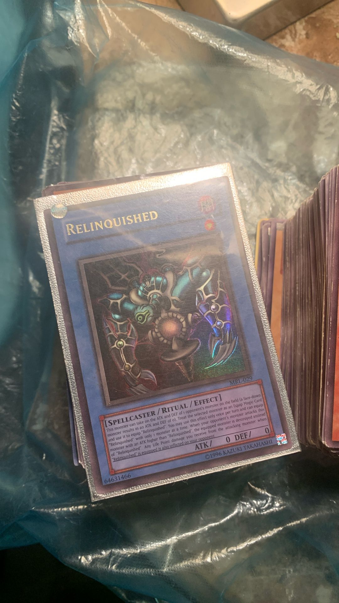3 Stack Of Pokémon And Yu gi oh Card From The 90s