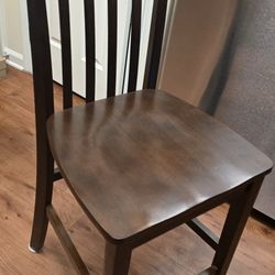 Wood Stool Counter Height