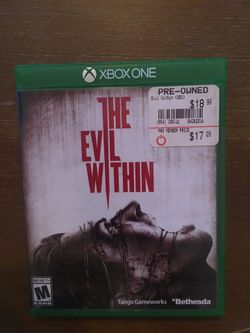 Xbox one the evil within