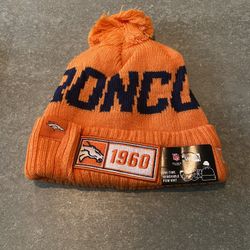 Brand New Denver Broncos Beanie 