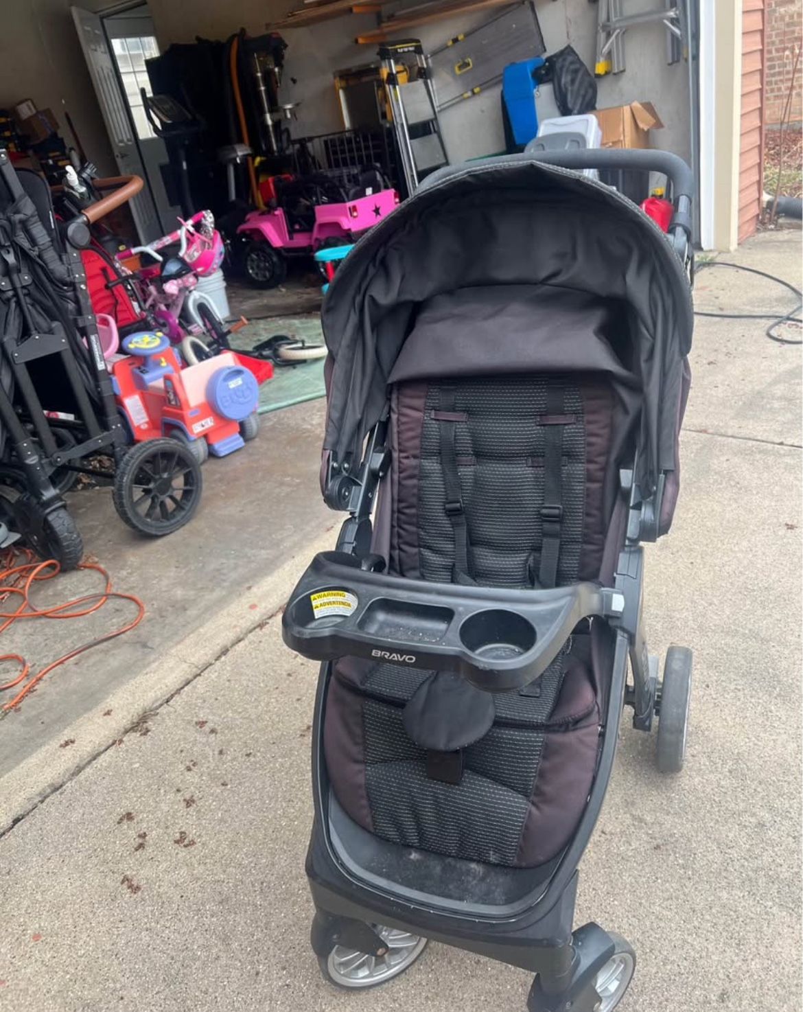 Bravo single Stroller black