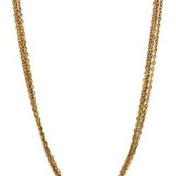 Ladies 10K Yellow Gold Link Chain