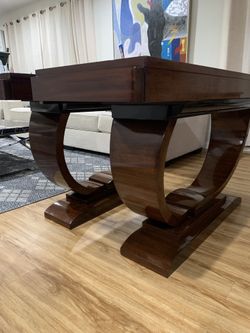 Pair of French Art Deco Comsole Tables 